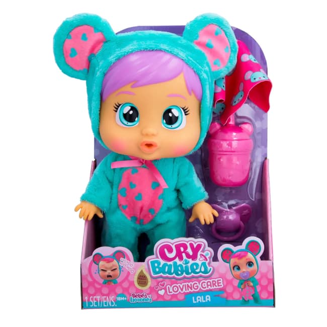Кукла IMC Cry Babies Плакса Лала 907355 Кукла IMC Cry Babies Плакса Лала 907355
