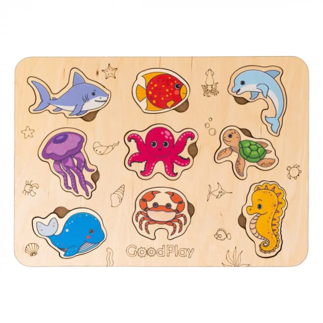 Рамка-вкладыш Good Play Подводный мир PS-4-018 Рамка-вкладыш Good Play Подводный мир PS-4-018