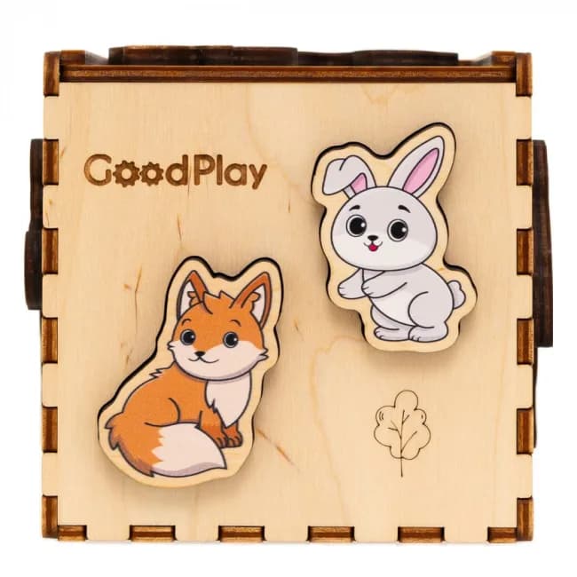 Сортер-куб Good Play Лесные зверята CUB-4-008 фото 4