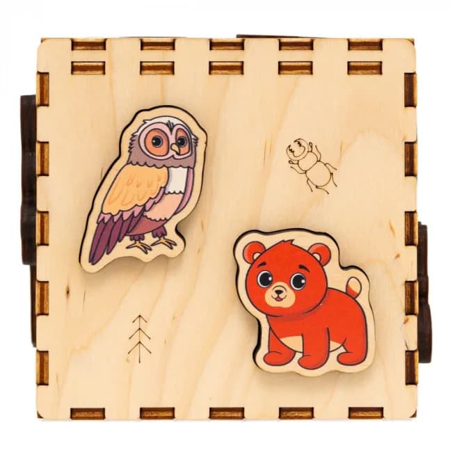 Сортер-куб Good Play Лесные зверята CUB-4-008 фото 6