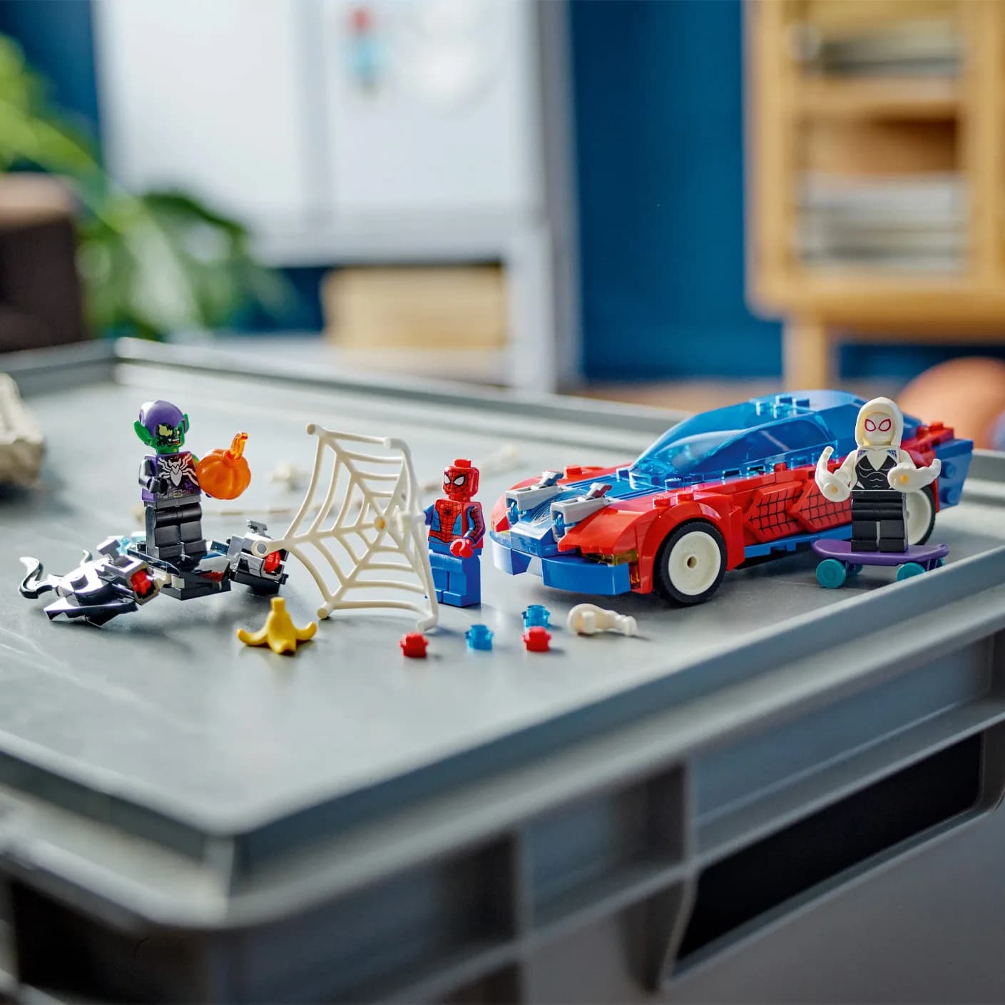 Конструктор Lego Marvel Автомобиль для гонки Человека-Паука и Зеленый Гоблин 227дет 76279 фото 6 Конструктор Lego Marvel Автомобиль для гонки Человека-Паука и Зеленый Гоблин 227дет 76279 фото 6