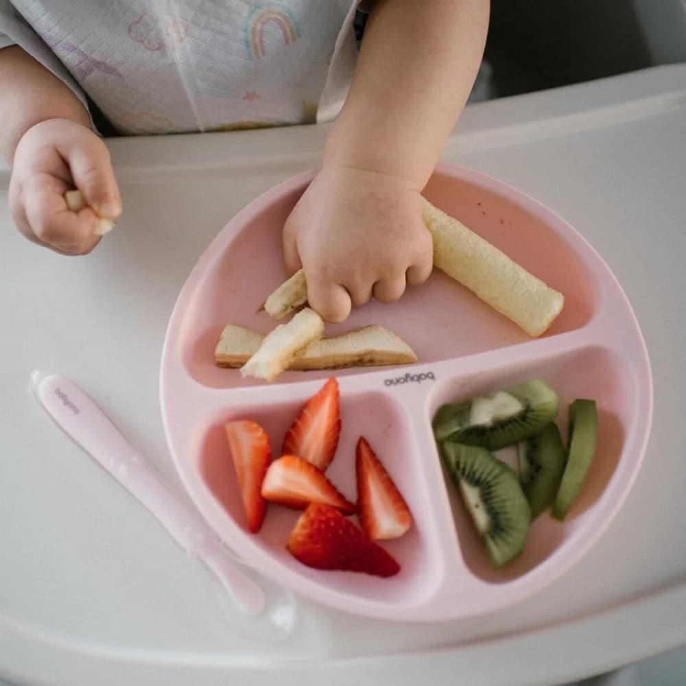 Тарелка на три секции на присоске BabyOno 1482/02 фото 5 Тарелка на три секции на присоске BabyOno 1482/02 фото 5