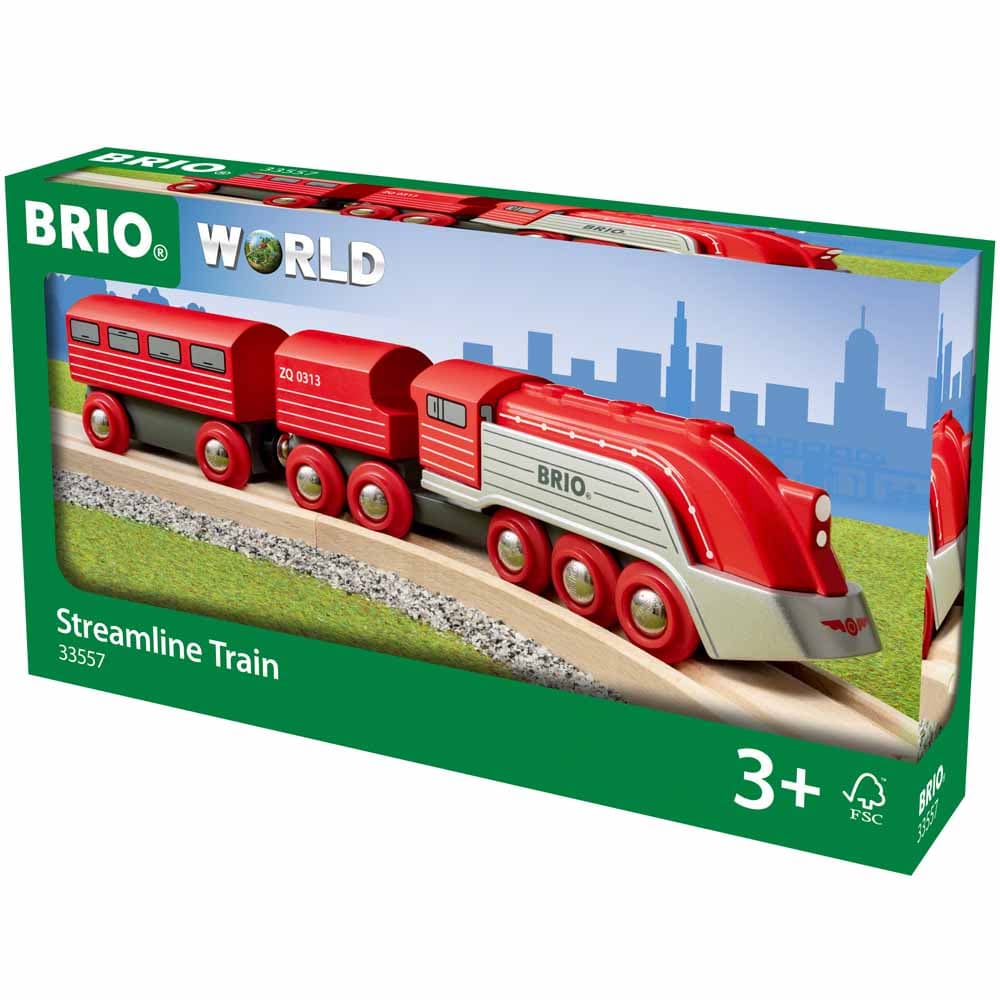 Поезд для железной дороги BRIO Streamline 33557 Поезд для железной дороги BRIO Streamline 33557