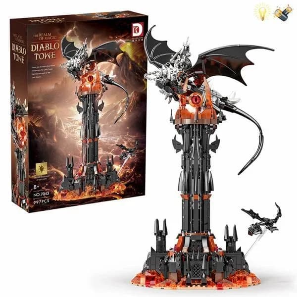 Конструктор Toys K Темна вежа Володар перснів 977дет 7043 фото 2 Конструктор Toys K Темна вежа Володар перснів 977дет 7043 фото 2