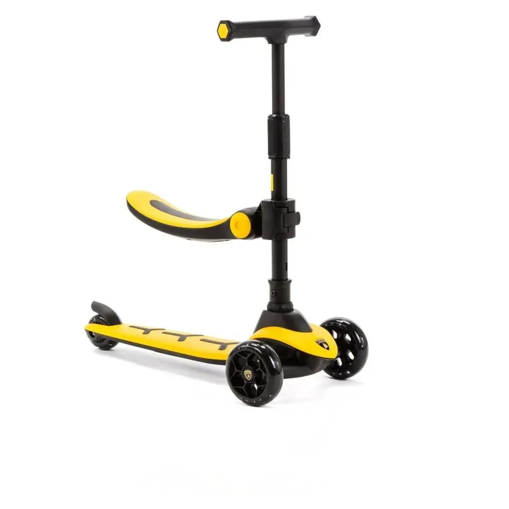 Самокат Lamborghini Kids Scoter 681634 yellow фото 2