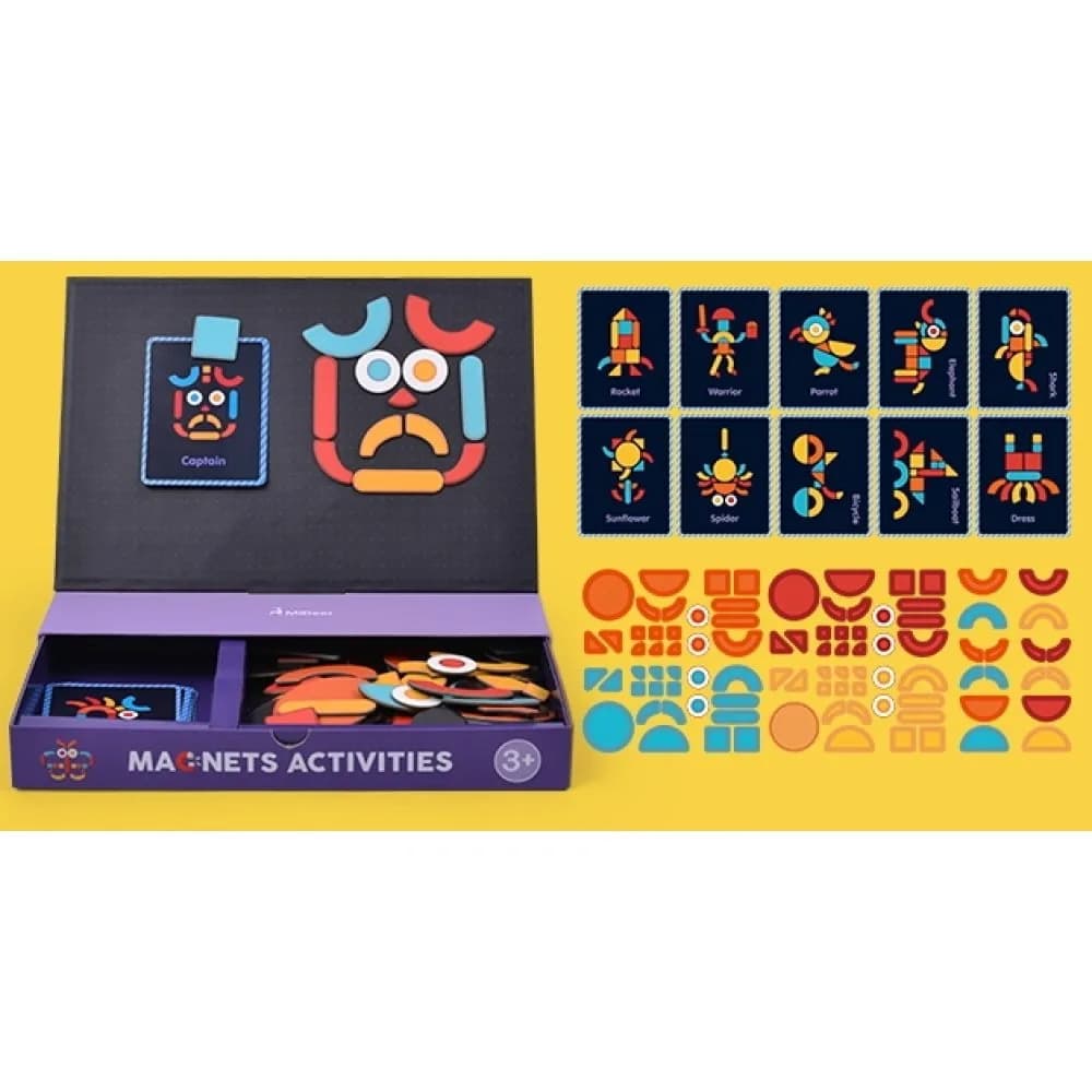 Книга магнитная Andreu Toys Геоформы MD1041 фото 2