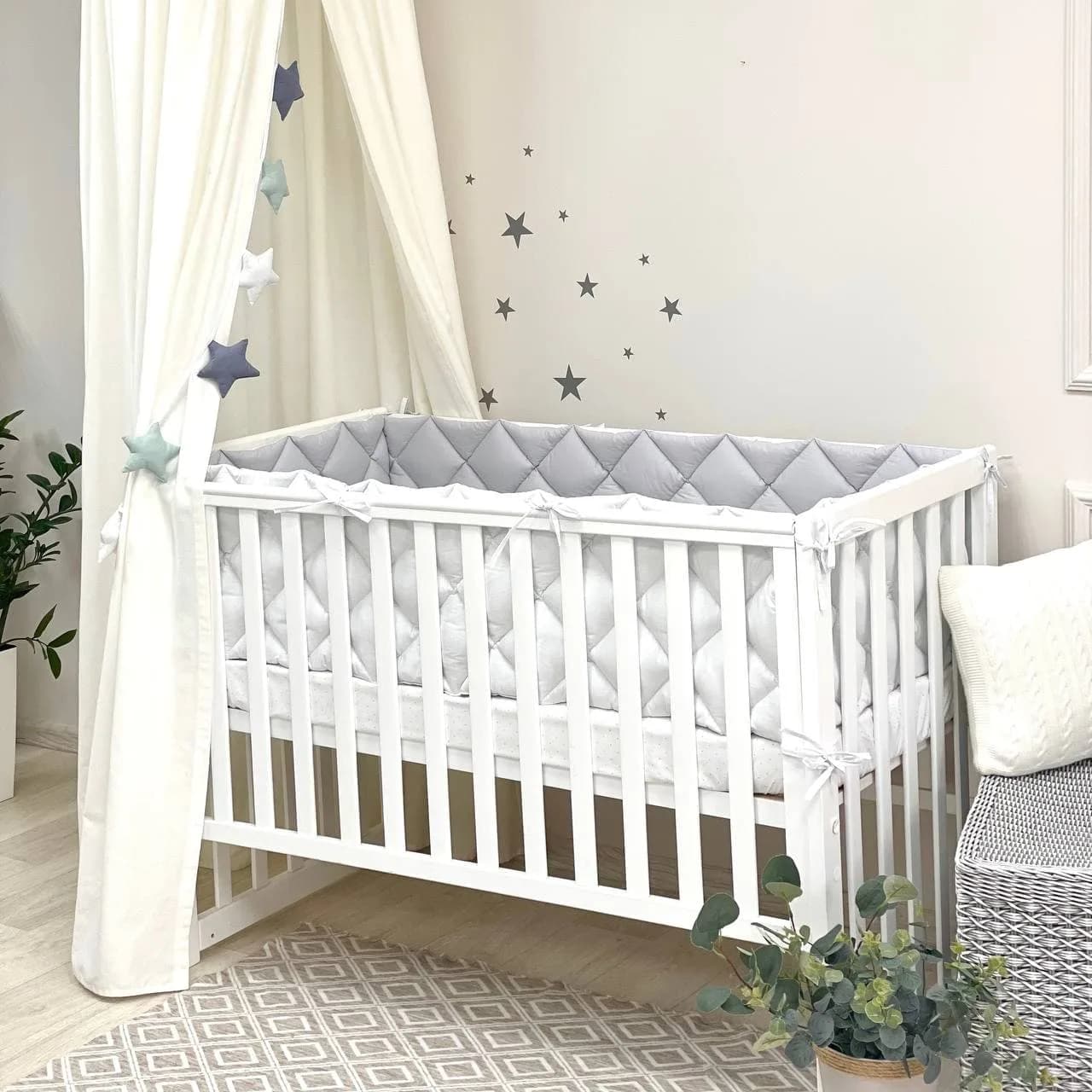 Постельный комплект Маленькая Соня Baby Mix Скандинавские бутоны 6ед 0029145 фото 2 Постельный комплект Маленькая Соня Baby Mix Скандинавские бутоны 6ед 0029145 фото 2