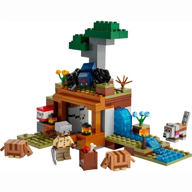 Конструктор Lego Minecraft Шахтна експедиція Броненосець 247дет 21269 фото 2 Конструктор Lego Minecraft Шахтна експедиція Броненосець 247дет 21269 фото 2