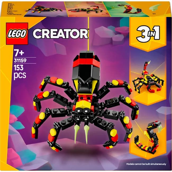 Конструктор Lego Creator Дивовижний павук 153дет 31159 фото 2