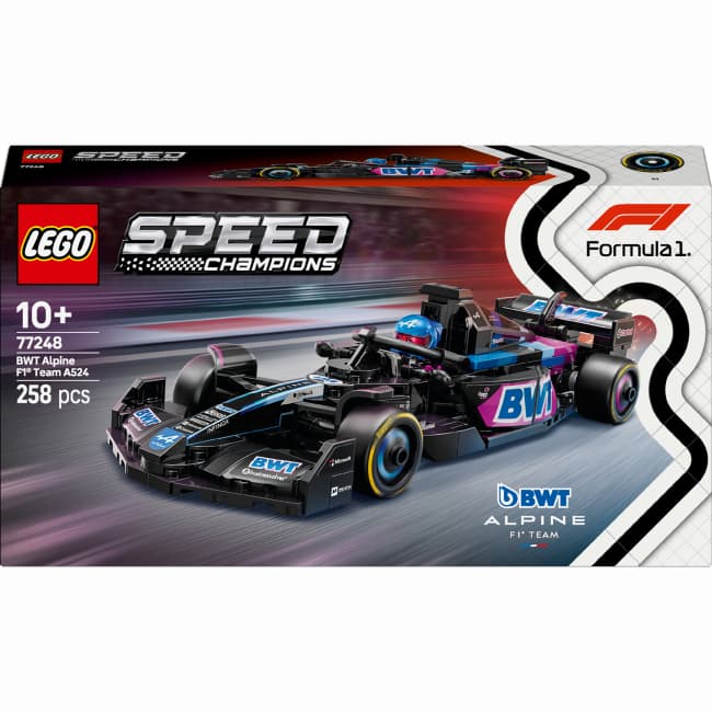 Конструктор Legol Speed Champions F1® BWT Alpine Team A524 258дет 77248 Конструктор Legol Speed Champions F1® BWT Alpine Team A524 258дет 77248