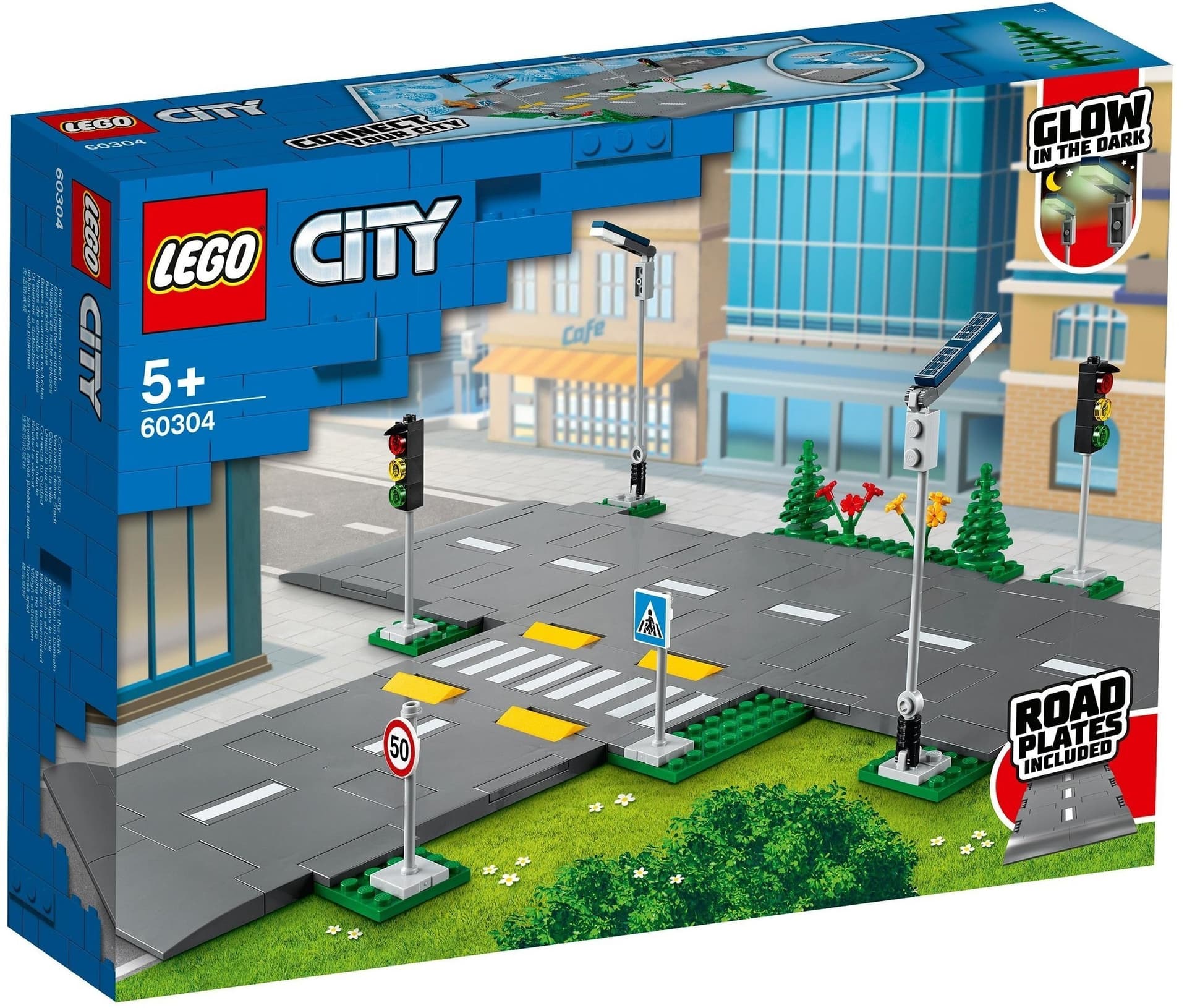 Конструктор LEGO City Town Дорожні плити 112дет 60304