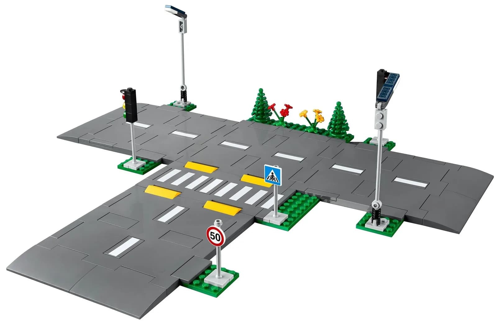 Конструктор LEGO City Town Дорожні плити 112дет 60304 фото 8