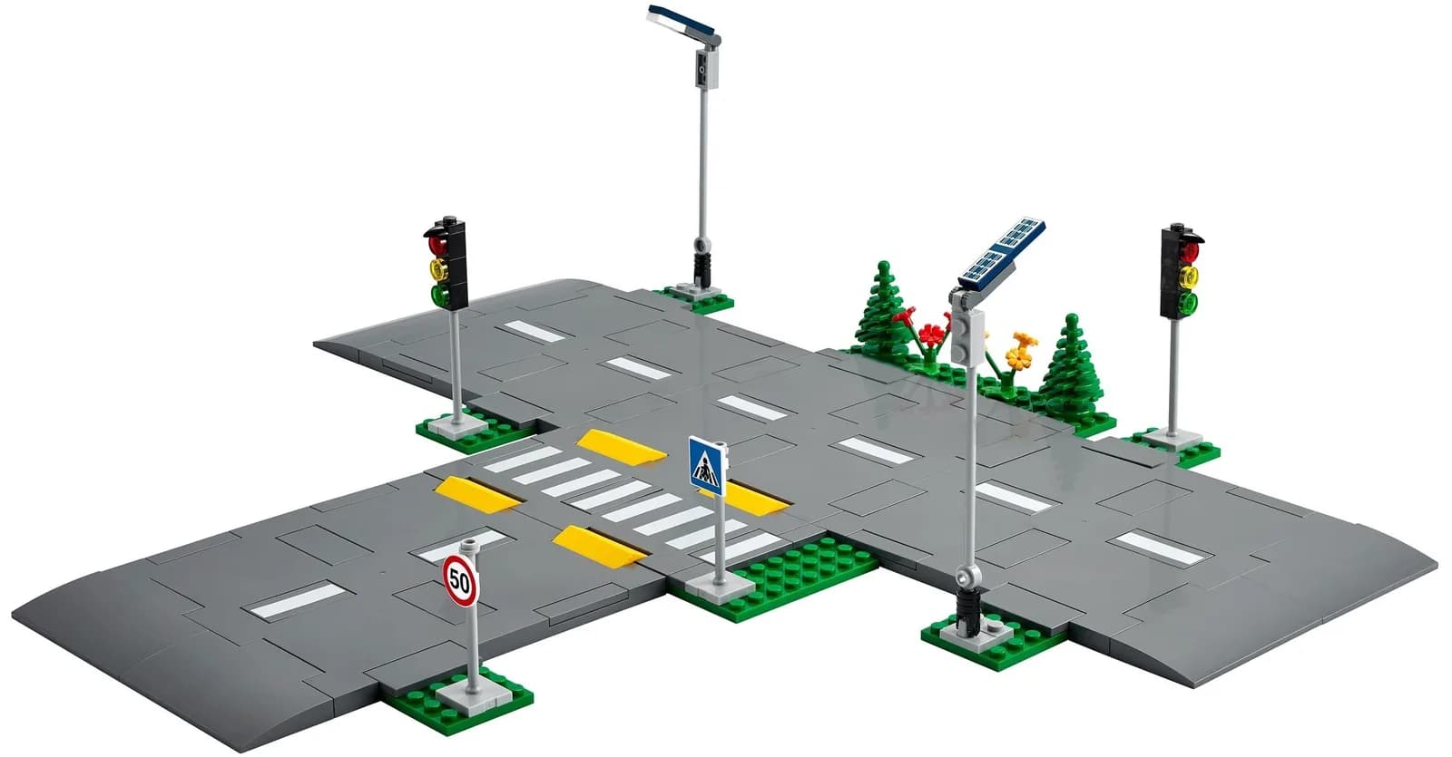 Конструктор LEGO City Town Дорожні плити 112дет 60304 фото 10