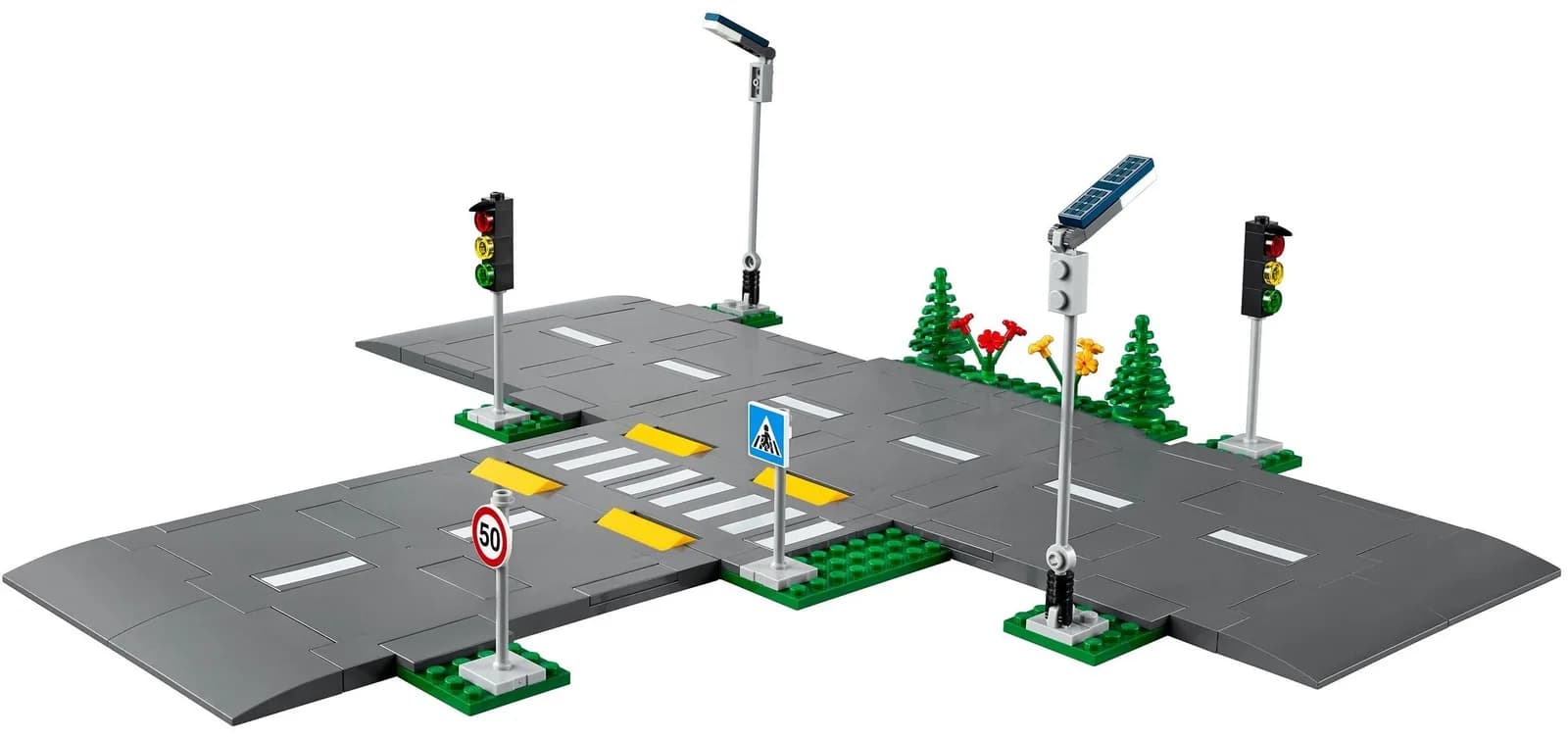 Конструктор LEGO City Town Дорожні плити 112дет 60304 фото 9