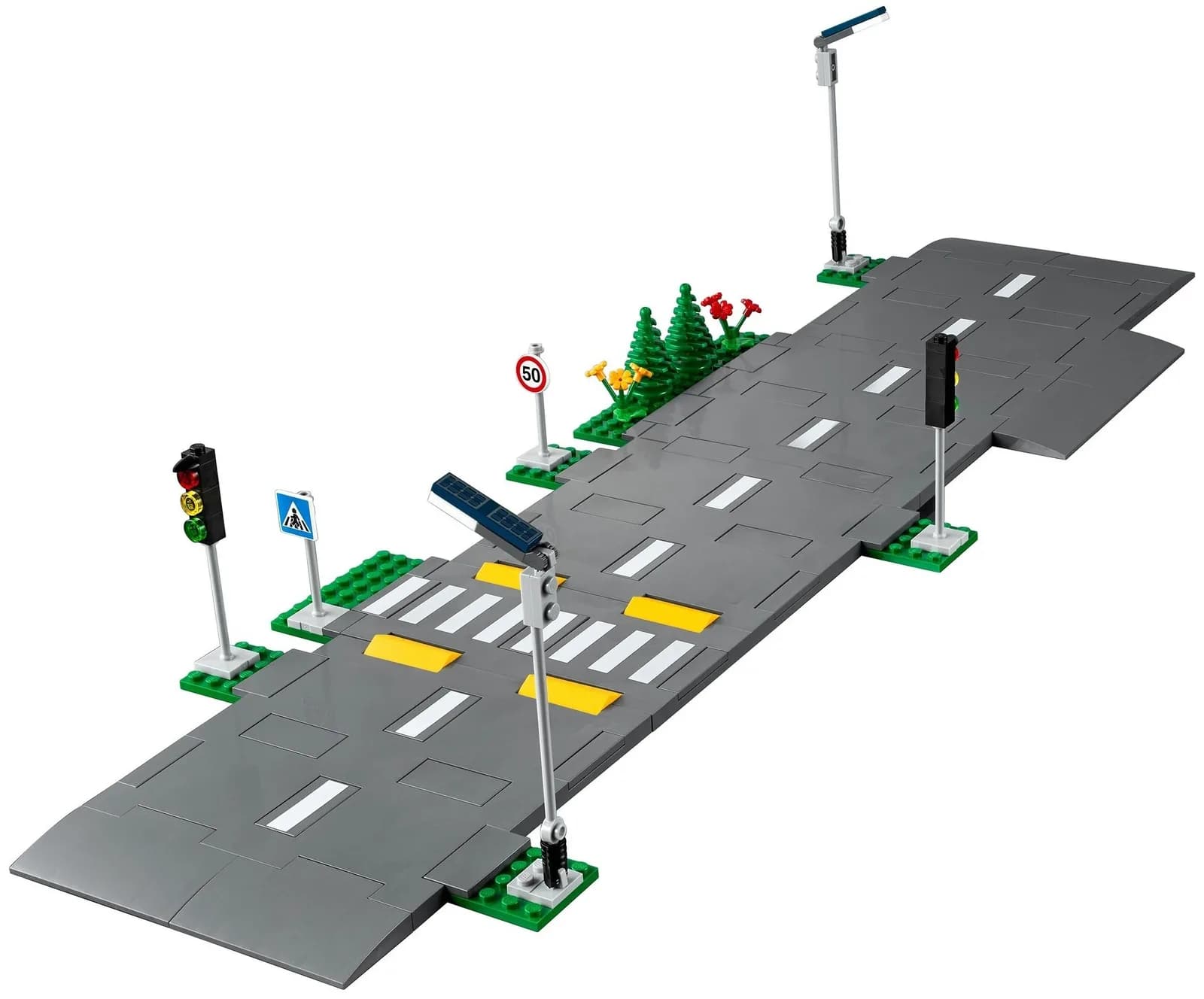 Конструктор LEGO City Town Дорожні плити 112дет 60304 фото 7