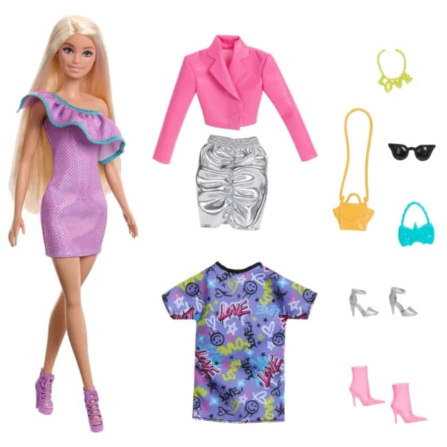 Лялька Barbie Стильні наряди HYT61 фото 3 Лялька Barbie Стильні наряди HYT61 фото 3