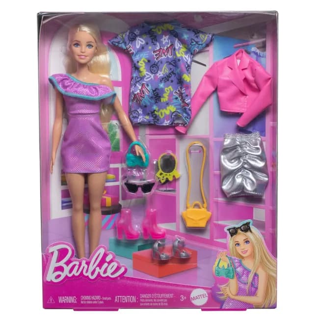 Лялька Barbie Стильні наряди HYT61 фото 2 Лялька Barbie Стильні наряди HYT61 фото 2
