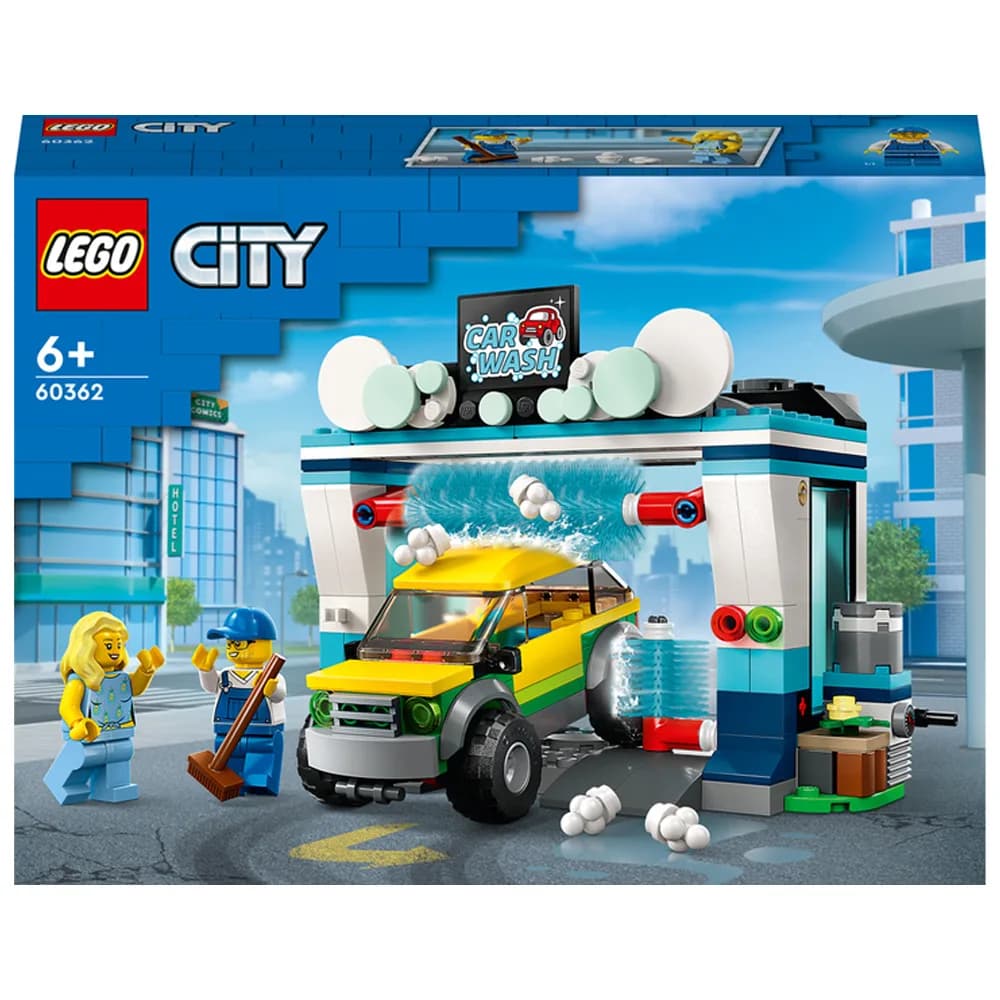 Конструктор LEGO City Автомийка 243дет 60362 фото 8 Конструктор LEGO City Автомийка 243дет 60362 фото 8