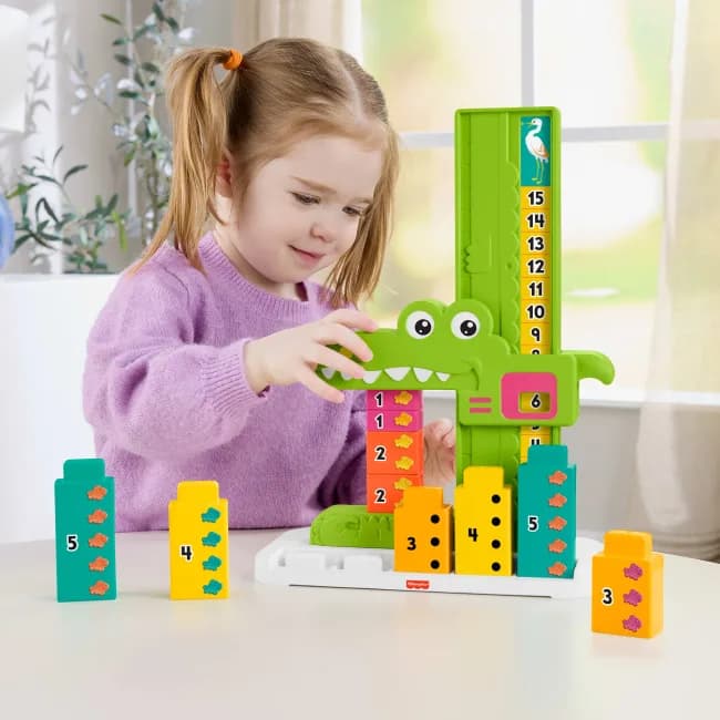 Игрушка развивающая Fisher-price Яркий аллигатор Учимся вместе JCT13 фото 5 Игрушка развивающая Fisher-price Яркий аллигатор Учимся вместе JCT13 фото 5