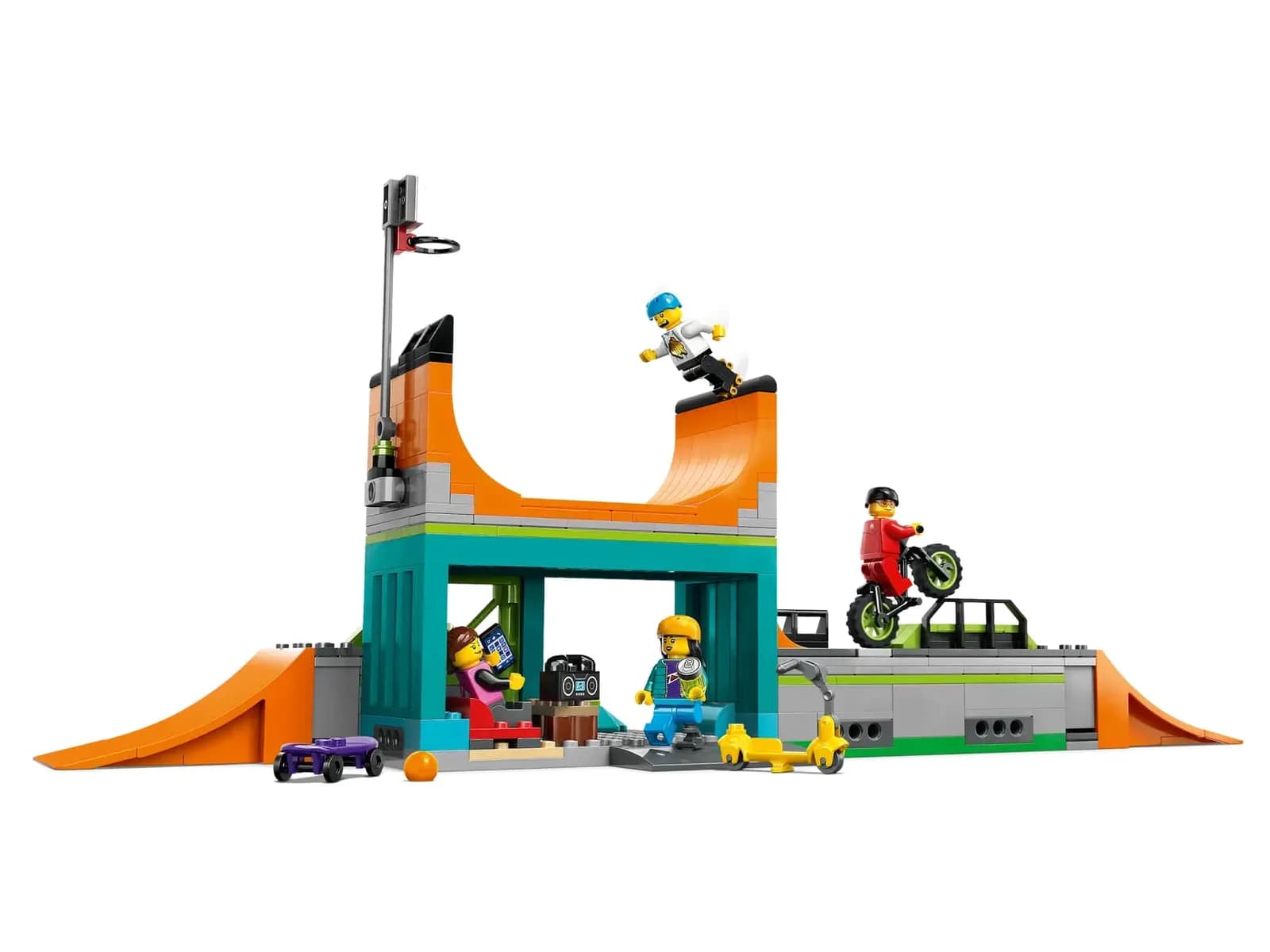 Конструктор LEGO Friends Уличный скейтпарк 454дет 60364 фото 4 Конструктор LEGO Friends Уличный скейтпарк 454дет 60364 фото 4