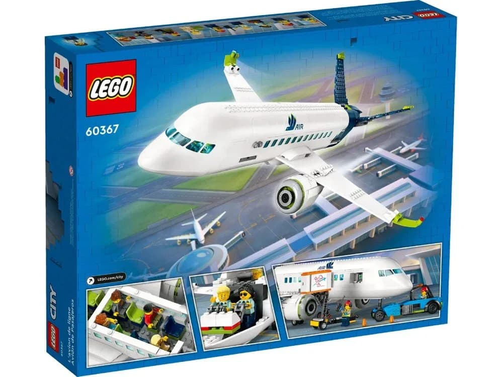 Конструктор Lego City Пасажирський літак 913дет 60367 фото 9