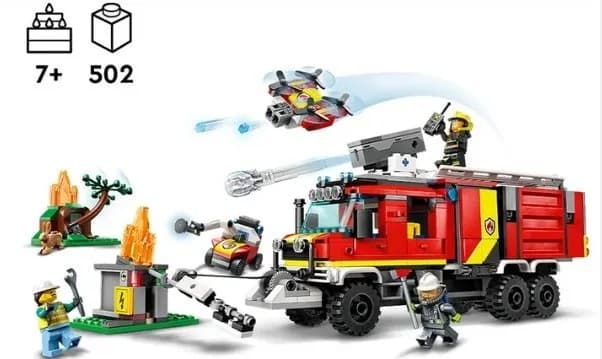 Конструктор LEGO City Пожежна машина 502дет 60374 фото 5 Конструктор LEGO City Пожежна машина 502дет 60374 фото 5