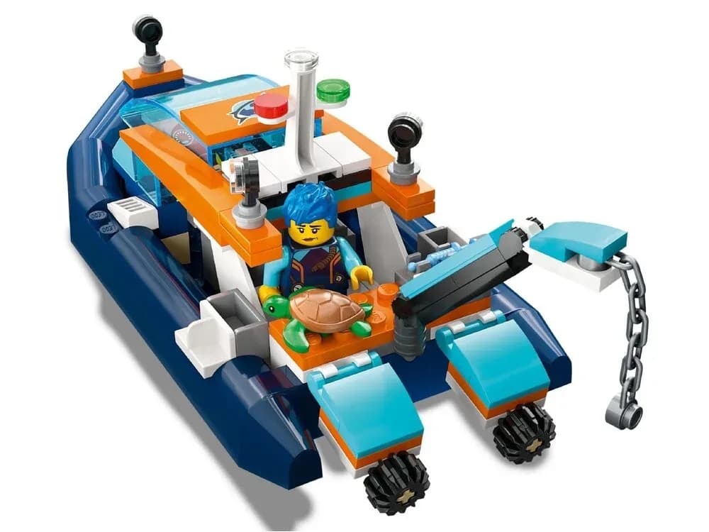 Конструктор LEGO City Дослідницький підводний човен 182дет 60377 фото 4 Конструктор LEGO City Дослідницький підводний човен 182дет 60377 фото 4