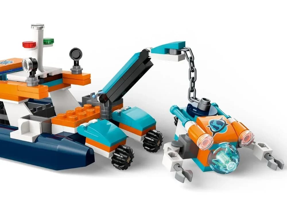 Конструктор LEGO City Дослідницький підводний човен 182дет 60377 фото 8 Конструктор LEGO City Дослідницький підводний човен 182дет 60377 фото 8