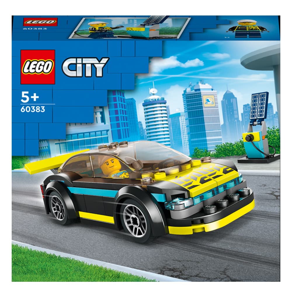 Конструктор LEGO City Электрический спортивный автомобиль 95дет 60383 Конструктор LEGO City Электрический спортивный автомобиль 95дет 60383