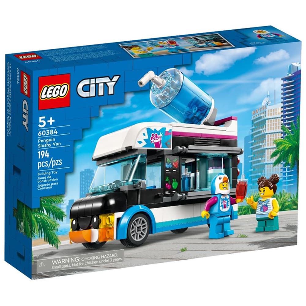 Конструктор LEGO City Весёлый фургон пингвина 194дет 60384 Конструктор LEGO City Весёлый фургон пингвина 194дет 60384