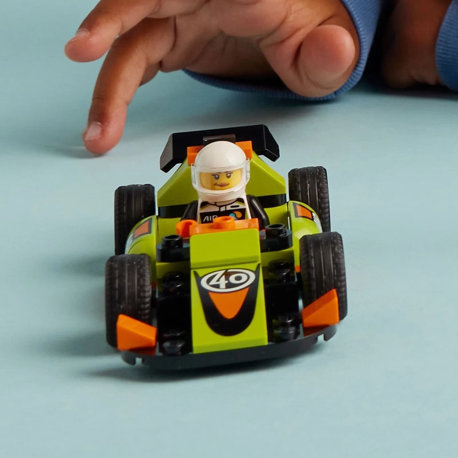Конструктор Lego City Зеленый автомобиль для гонок 56дет 60399 фото 4 Конструктор Lego City Зеленый автомобиль для гонок 56дет 60399 фото 4