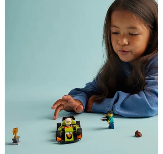 Конструктор Lego City Зеленый автомобиль для гонок 56дет 60399 фото 6 Конструктор Lego City Зеленый автомобиль для гонок 56дет 60399 фото 6