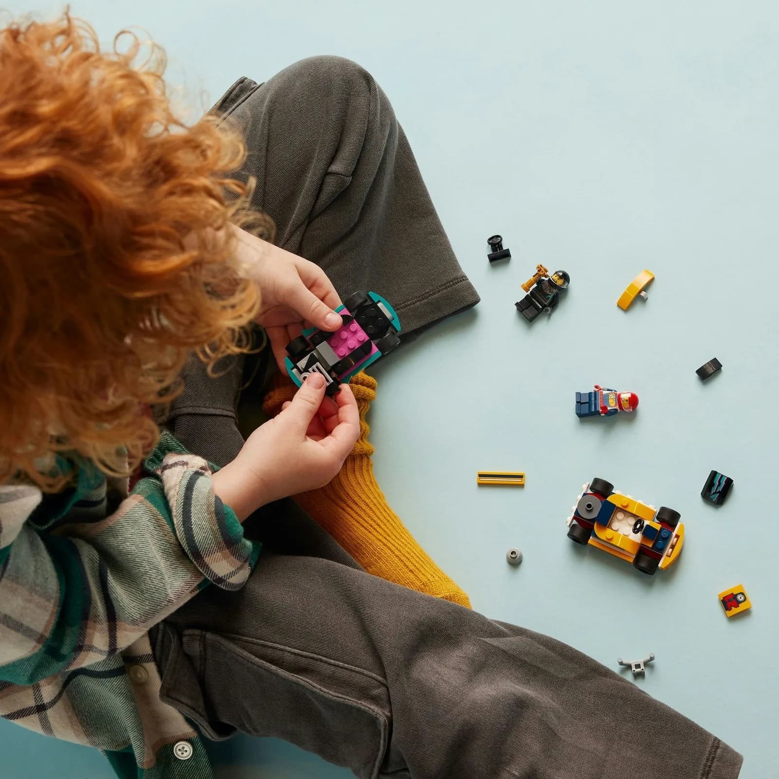 Конструктор Lego City Картинг і гонщики 99дет 60400 фото 4 Конструктор Lego City Картинг і гонщики 99дет 60400 фото 4
