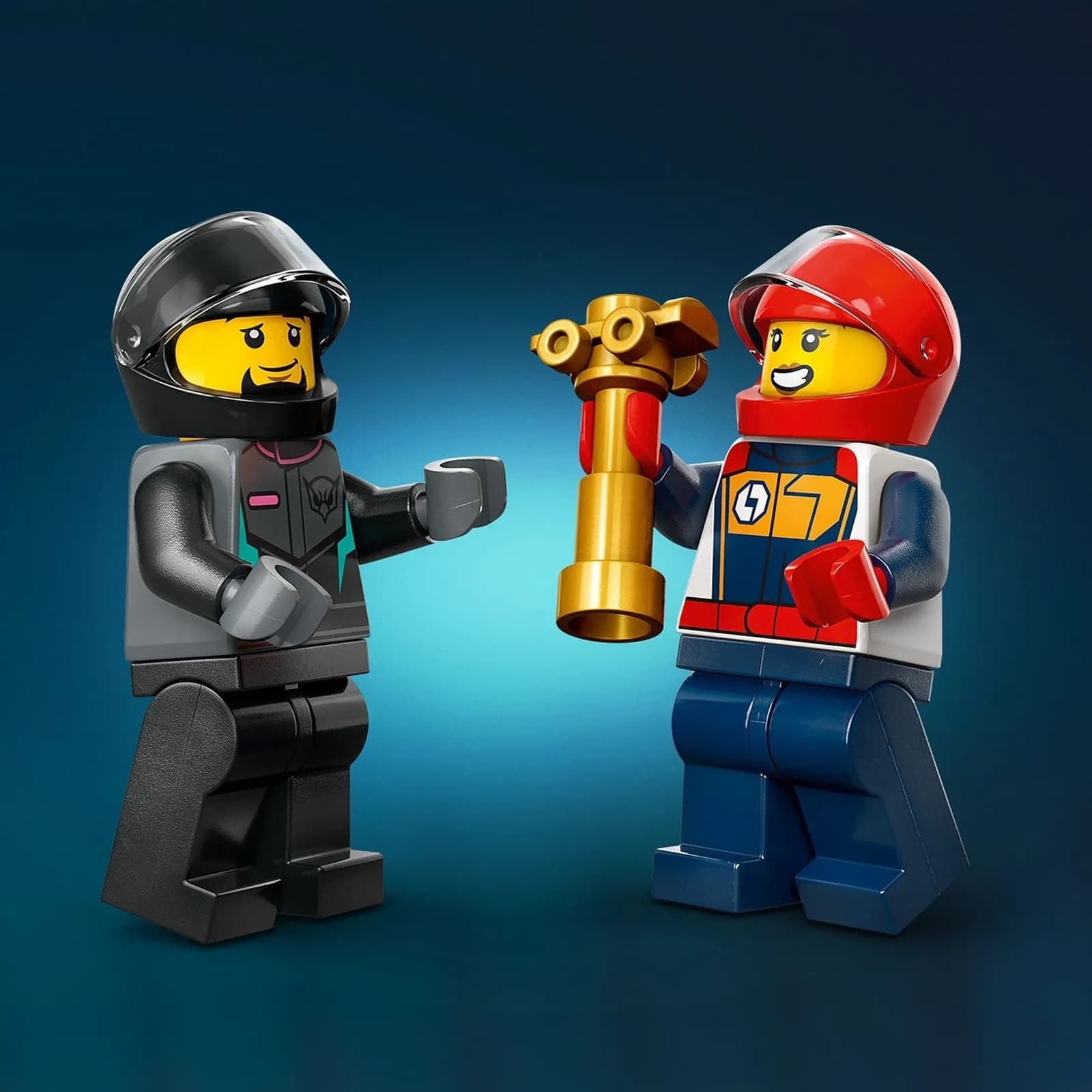 Конструктор Lego City Картинг і гонщики 99дет 60400 фото 3 Конструктор Lego City Картинг і гонщики 99дет 60400 фото 3