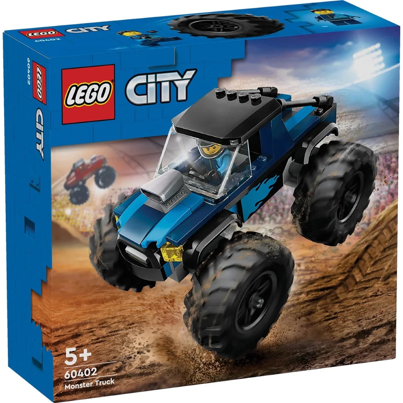 Конструктор Lego City Вантажівка-монстр 148дет 60402 фото 2 Конструктор Lego City Вантажівка-монстр 148дет 60402 фото 2