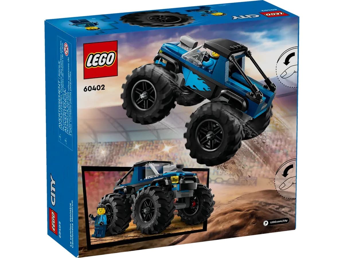Конструктор Lego City Вантажівка-монстр 148дет 60402 Конструктор Lego City Вантажівка-монстр 148дет 60402