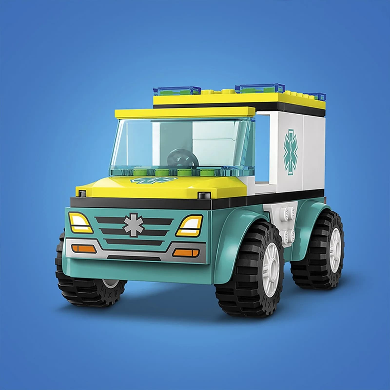 Конструктор Lego City Карета скорой помощи и сноубордист 79дет 60403 фото 4 Конструктор Lego City Карета скорой помощи и сноубордист 79дет 60403 фото 4
