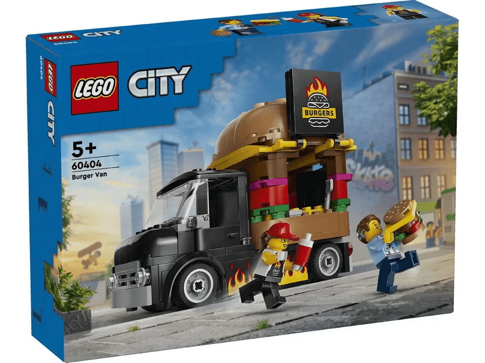 Конструктор Lego City Вантажівка з гамбургерами 194дет 60404