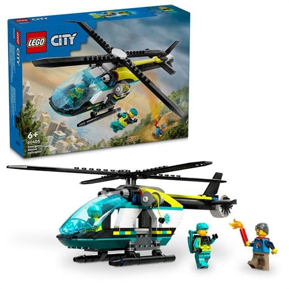 Конструктор Lego City Вертолет аварийно-спасательной службы 226дет 60405