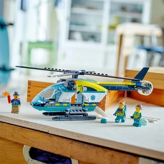 Конструктор Lego City Вертолет аварийно-спасательной службы 226дет 60405 фото 6