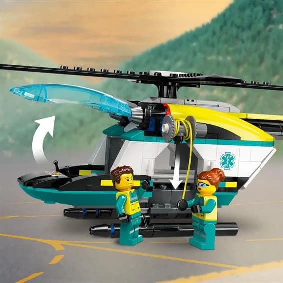 Конструктор Lego City Вертолет аварийно-спасательной службы 226дет 60405 фото 3