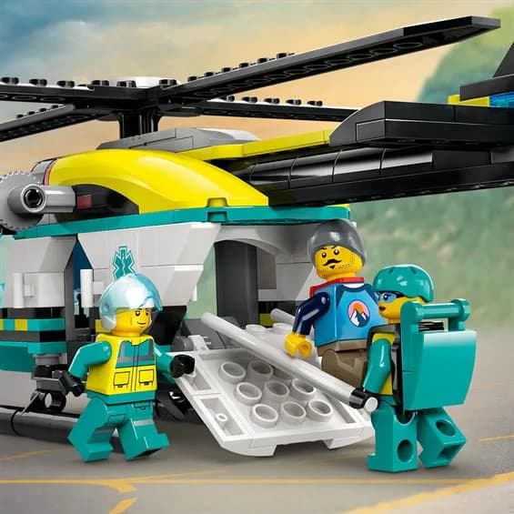 Конструктор Lego City Вертолет аварийно-спасательной службы 226дет 60405 фото 4