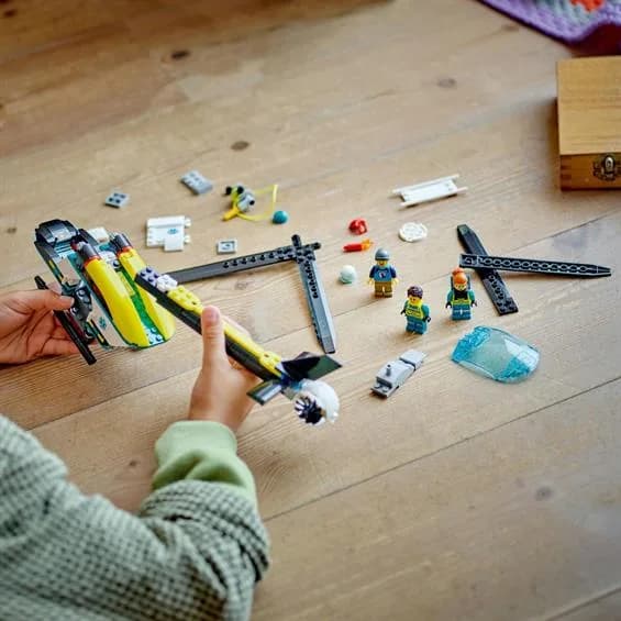 Конструктор Lego City Вертолет аварийно-спасательной службы 226дет 60405 фото 7