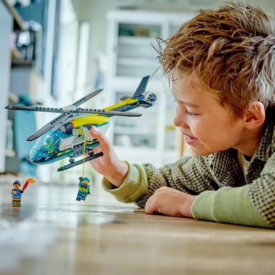 Конструктор Lego City Вертолет аварийно-спасательной службы 226дет 60405 фото 9