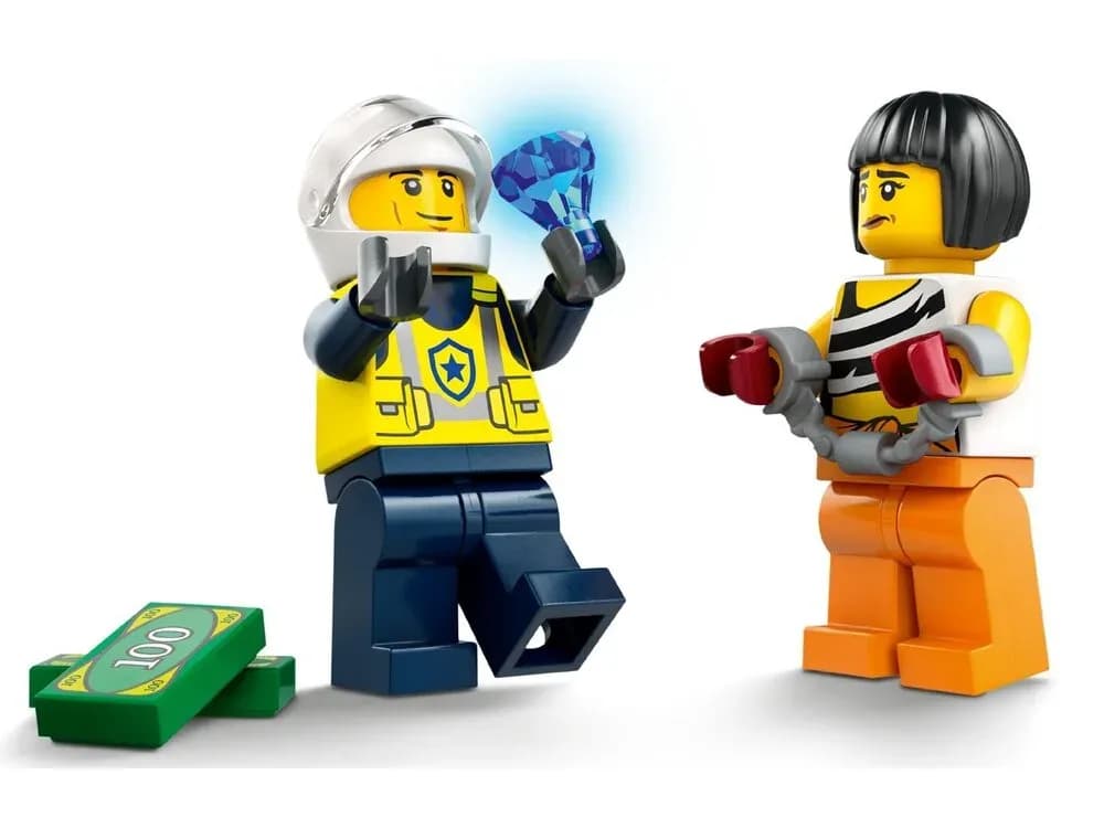 Конструктор Lego City Преследование маслкара на полицейском автомобиле 213дет 60415 фото 7 Конструктор Lego City Преследование маслкара на полицейском автомобиле 213дет 60415 фото 7