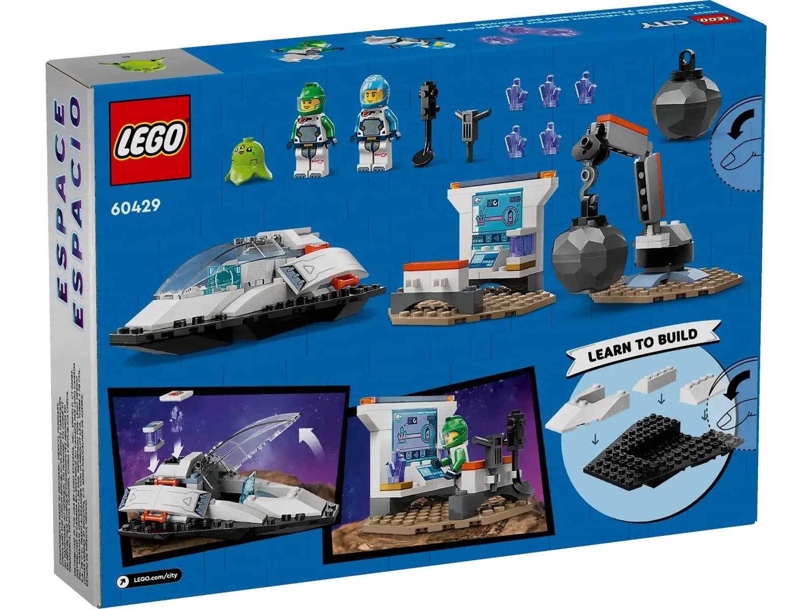 Конструктор Lego City Космический корабль и исследование астероида 126дет 60429 фото 2 Конструктор Lego City Космический корабль и исследование астероида 126дет 60429 фото 2