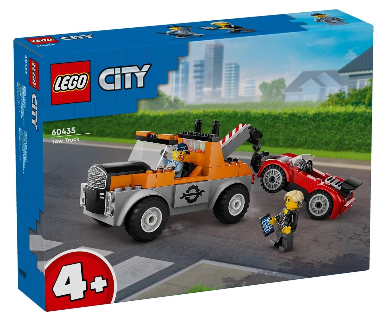 Конструктор Lego City Евакуатор і ремонт спортивних авто 101дет 60435 Конструктор Lego City Евакуатор і ремонт спортивних авто 101дет 60435