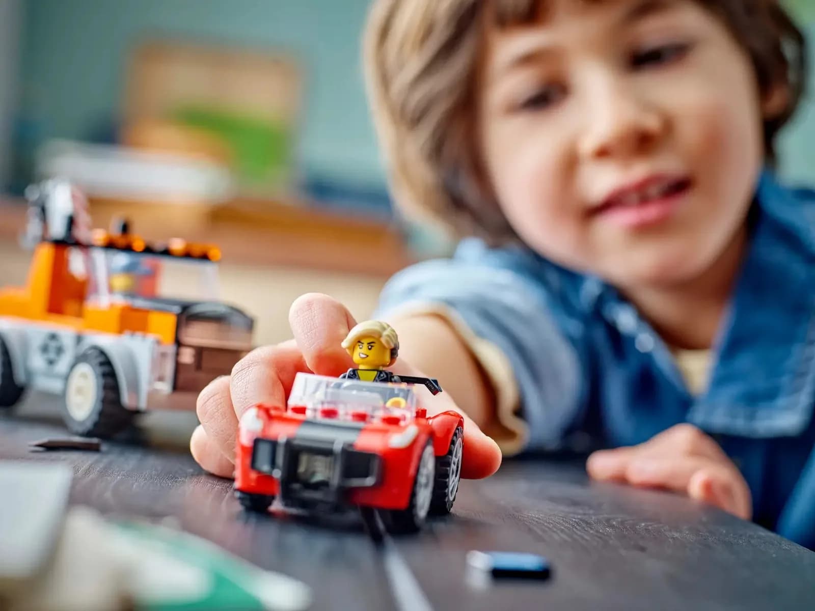 Конструктор Lego City Евакуатор і ремонт спортивних авто 101дет 60435 фото 8 Конструктор Lego City Евакуатор і ремонт спортивних авто 101дет 60435 фото 8
