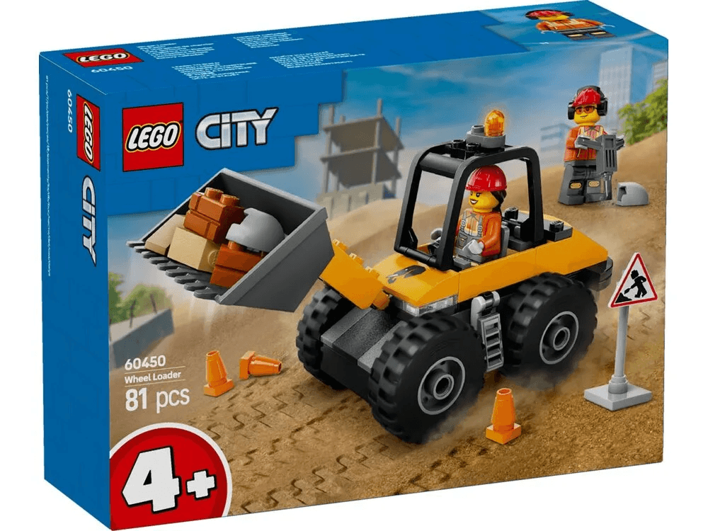 Конструктор Lego City Будівельний навантажувач 81дет 60450 Конструктор Lego City Будівельний навантажувач 81дет 60450