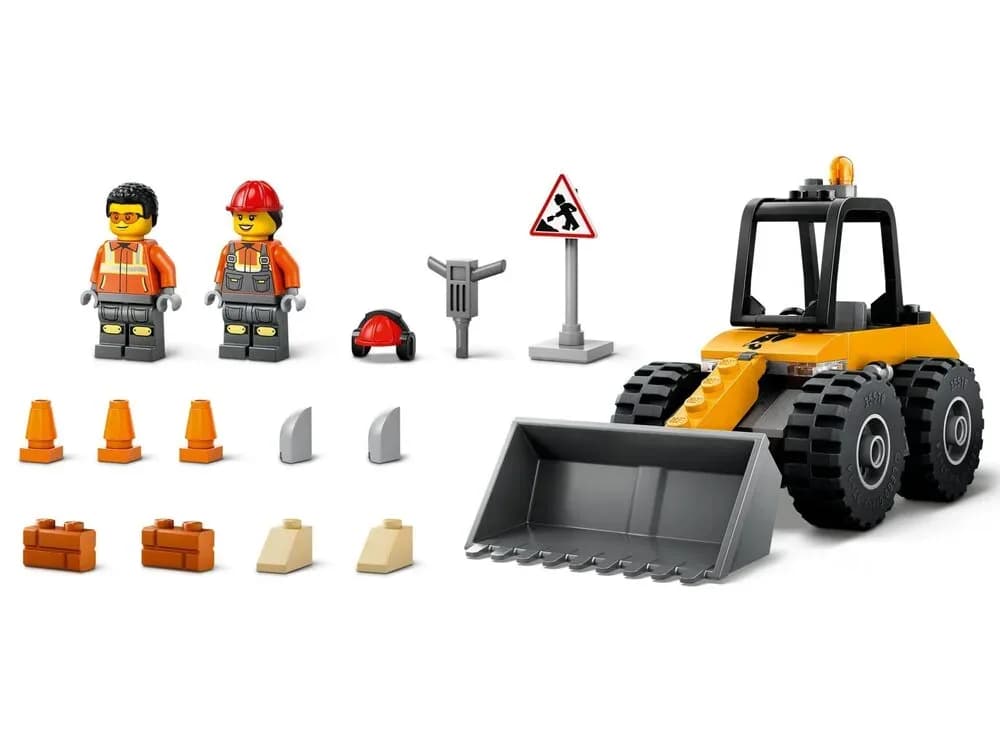 Конструктор Lego City Будівельний навантажувач 81дет 60450 фото 5 Конструктор Lego City Будівельний навантажувач 81дет 60450 фото 5